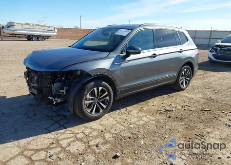 2024 Volkswagen Tiguan 2.0T S z USA, uszkodzony, nr VIN 3VVRB7AX0RM136162